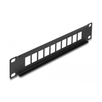 Patchpanel (Blindblech), Snap-In Montage, Rack