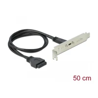 Slot bracket, USB-Konsole, 19-poliger USB 3.0
