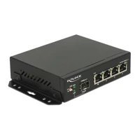 Switch, 4x10/100/1000 + 1x SFP, Desktop