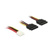 DeLock Netzteil, 4-Pin-Mini-Stromversorgungsstecker (R)