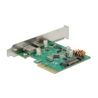 1x USB-C 3.1, 1x USB-A 3.1, PCIe