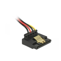 DeLock Floppy 4 pin Buchse > SATA 15 pin Buchse metal -