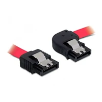 SATA Kabel rot 0.3m mit Arretieru