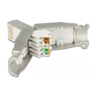 Netzwerkanschluss, RJ45 (M), STP, CAT 6a