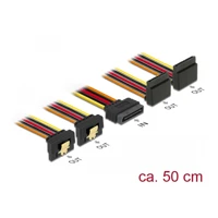 Netz-Splitter, SATA-Stromstecker (S) eingerastet