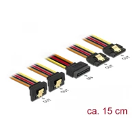 DeLock Netz-Splitter, SATA-Stromstecker (S) eingerastet