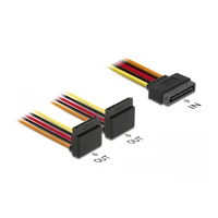DeLock Netzteil, SATA-Stromstecker (S) eingerastet bis