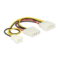Stromkabel, interne Stromversorgung, 4-polig Stecker