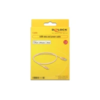 Kabel Lightning auf USB A 1m Pink