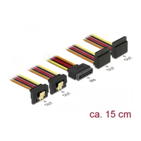 Netz-Splitter, SATA-Stromstecker (S) eingerastet