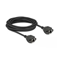 Netzwerkkabel, RJ-45 Buchse schraubbar zu RJ-45 Buchse