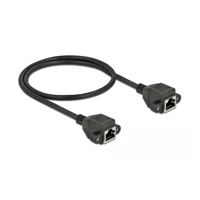 Netzwerkkabel, RJ-45 Buchse schraubbar zu RJ-45 Buchse
