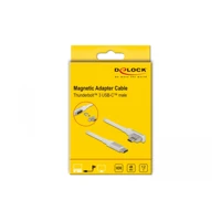 USB-Kabel, USB-C Stecker abgewinkelt, magnetisch zu