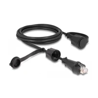 Patch-Kabel, RJ-45 Stecker zu RJ-45 Stecker, 2m, 6mm