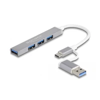 Hub, 3x USB 2.0 + 1x USB 3.2 Gen 1, Desktop