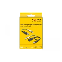 USB 10Gbit/s Typ-A Extender Setüber LC Duplex Kabel