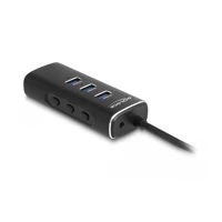 3 Port USB 10Gbit/s Hub inklusive SD und Micro SD