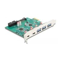 USB 5Gbit/s PCI Express x1 Karte zu 3x extern Typ