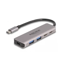 DeLock USB 5Gbit/s 2 Port USB Type-C™ und 2 Port Typ-A Hub