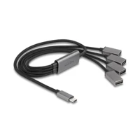 DeLock 64210. Hostschnittstelle: USB 2.0 Type-C, Hub-Schni