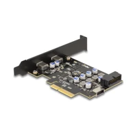 PCI Express x4 Karte zu 2 x extern USB Type-C+ 1 in