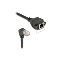 Netzwerkverlängerungskabel - RJ-45 (M) gewinkelt zu