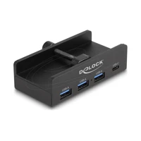 Externer USB 5 Gbps 4 Port Hub 3 x Typ-A und 1 Type