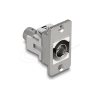 Modularer Einschub (Kopplung) - F-Stecker - Silber