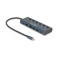 DeLock USB Type-C Dockingstation 4K - HDMI Gigabit LAN PD