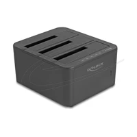 USB Dockingstation für 3 x SATA HDD SSD mit 1 2 Klo