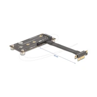 Adapter PCIe 3.0 x1 Stecker 90° gewinkelt zu M.2 Ke