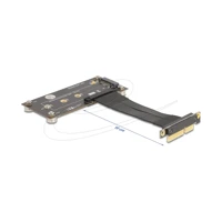 Adapter PCIe 3.0 x4 Stecker 90° gewinkelt zu M.2 Ke