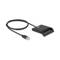 91724 - Chipkartenleser USB-A schwarz