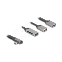 2 Port USB Hub inklusive SD und Micro Card Reader m