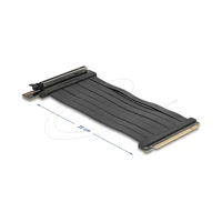Riser Karte PCI Express 5.0 x16 Stecker zu Slot mit