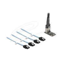 M.2 2242 Key B+M Kontroller zu 4 x SATA mit 1m Kabe