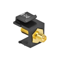 Modularer Einschub (Kopplung) - RP-SMA - Schwarz