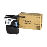 TK 820K, Schwarz, Original, Toner -