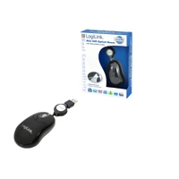Mini with retractable cable, Maus, rechts- und