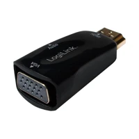 Videokonverter, HDMI, VGA, Schwarz