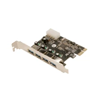 USB 3.0 4-Port PCI Express Card, USB-Adapter -
