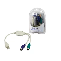 Tastatur- / Maus-Adapter, PS/2 Buchse zu USB Stecker