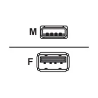 USB-Verlängerungskabel - USB (M) zu USB (W) - USB 2