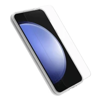React Hülle+ Glass für Samsung Galaxy S23 FE clear