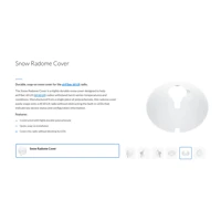 Wireless Bridge Snow Radome Cover, für airFiber