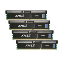 XMS3, DDR3, kit, 16 GB: 4x4GB, DIMM 240-PIN