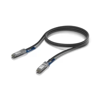 UbiQuiti QSFP28 direct attach cable with a 100 Gbps max data