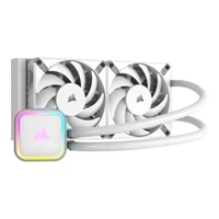 iCUE H100i RGB ELITE, AIO 240mm, Weiß