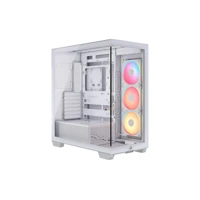 3500X LXR LINK Tempered Glass Mid-Tower White - Tow