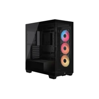 3500X RSR ARGB Tempered Glass Mid-Tower Black - Tow